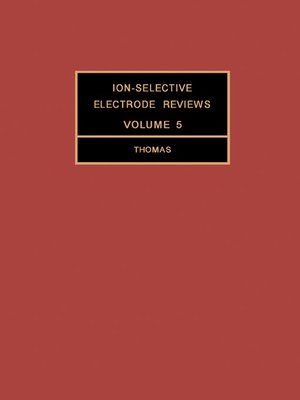 cover image of Ion-Selective Electrode Reviews, Volume 5